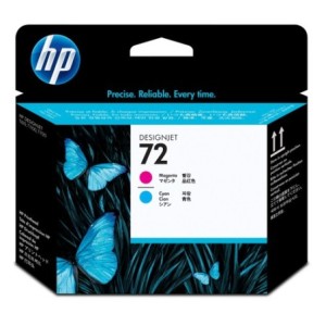 HP Tête d impression C9383A 72 Cyan Magenta