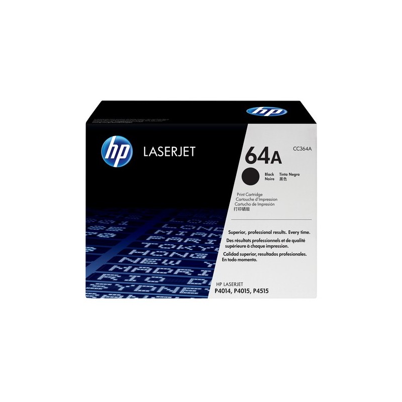 HP Toner CC364A 64A Noir