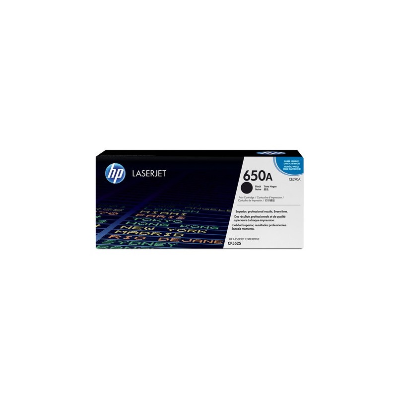 HP Toner CE270A 650A Noir