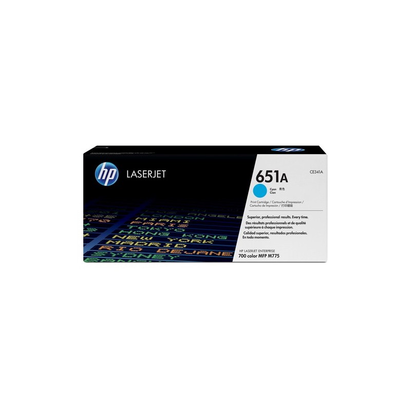 HP Toner CE341A 651A Cyan