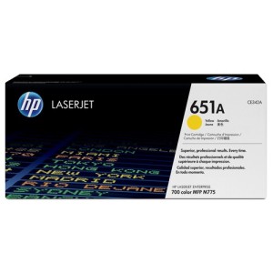 HP Toner CE342A 651A Jaune