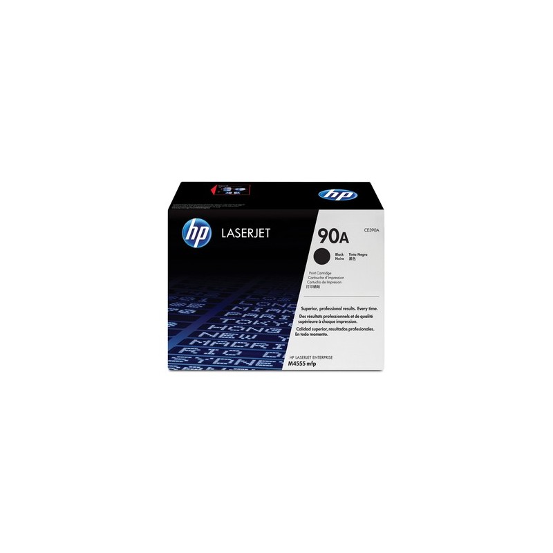 HP Toner CE390A 90A Noir