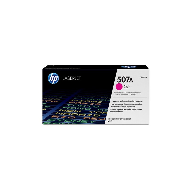 HP Toner CE403A 507A Magenta