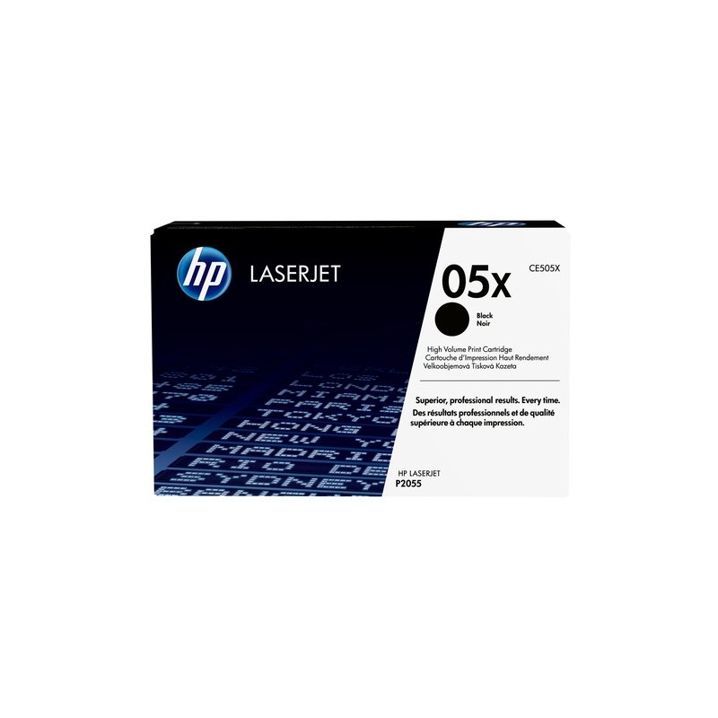 HP Toner CE505X 05X Noir