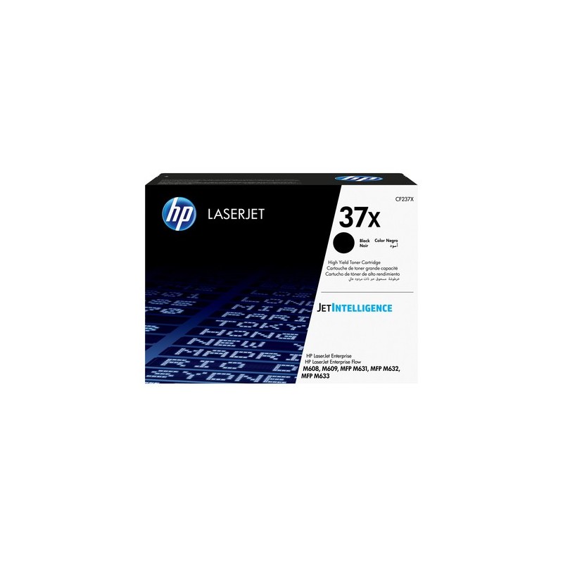 HP Toner CF237X 37X Noir
