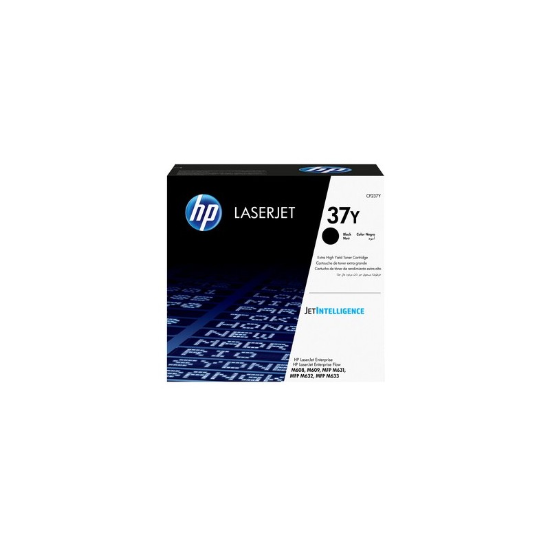 HP Toner CF237Y 37Y XL Noir