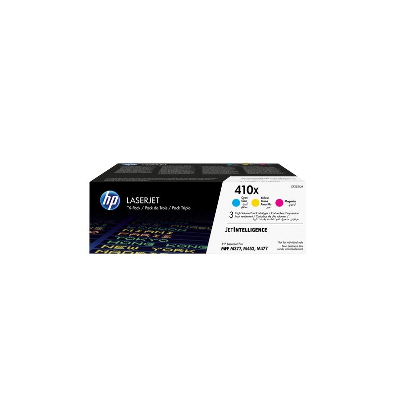 HP Toner CF252XM 410X Multipack C M Y