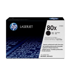 HP Toner CF280X 80X XL Noir