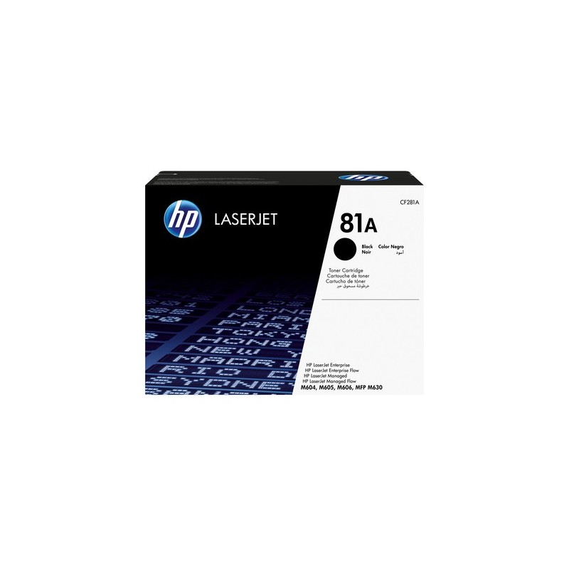 HP Toner CF281A 81A Noir