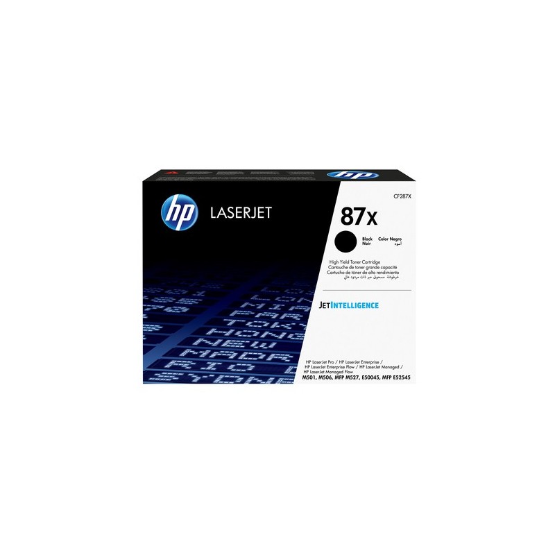 HP Toner CF287X 87X XL Noir