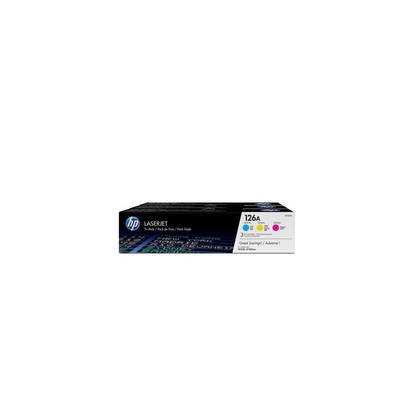HP Toner CF341A 126A Multipack C M Y