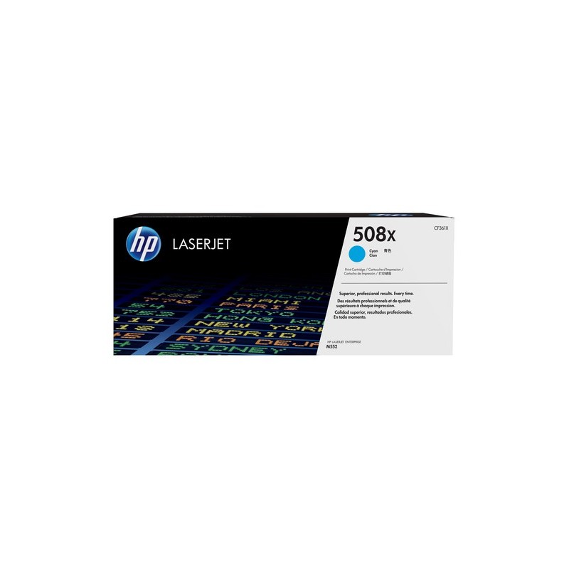 HP Toner CF361X 508X Cyan