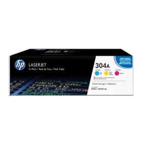 HP Toner CF372AM 304A Multipack C M Y
