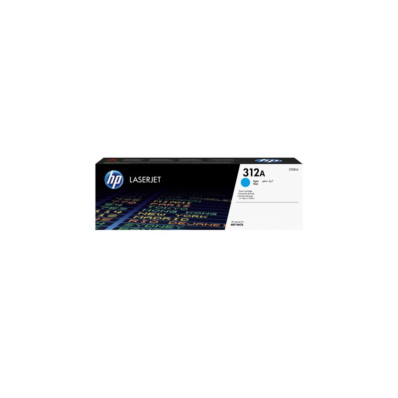 HP Toner CF381A 312A Cyan