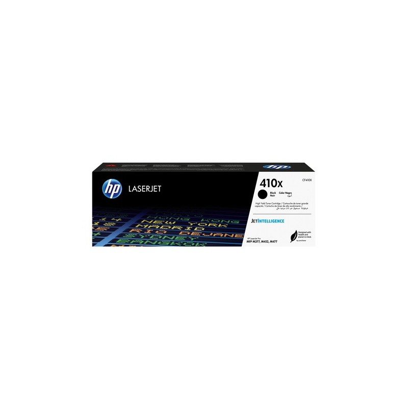 HP Toner CF410X 410X XL Noir