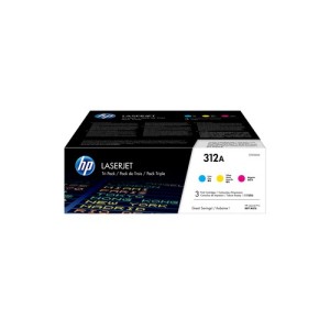 HP Toner CF440AM 312A Multipack C M Y