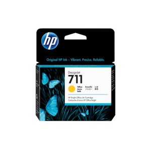 HP Encre CZ132A 711 Jaune