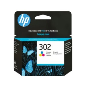 HP Encre F6U65AE 302 C M Y