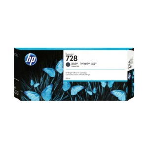 HP Encre F9J68A 728 XXL Noir Mat