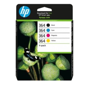 HP Encre N9J73AE 364 Multipack BK C M Y
