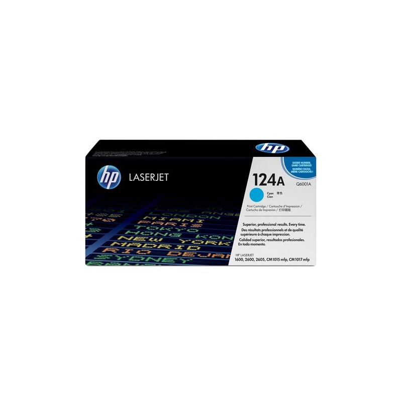 HP Toner Q6001A 124A Cyan