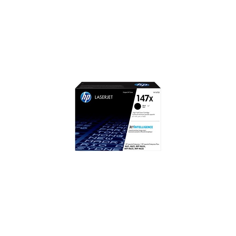 HP Toner W1470X 147X XL Noir