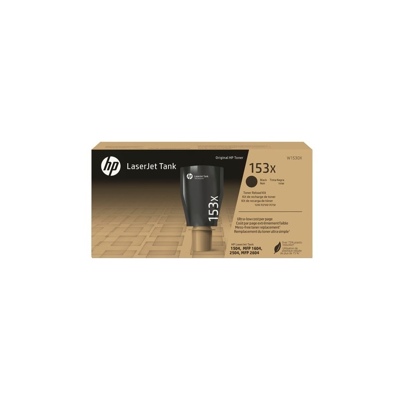 HP Toner W1530X 153X Noir