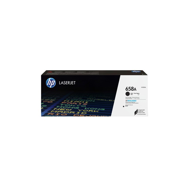 HP Toner W2000A 658A Noir