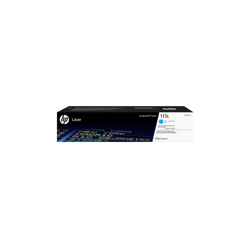 HP Toner W2071A 117A Cyan