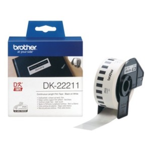 Brother Étiquette DK22211 DK-22211 Blanc