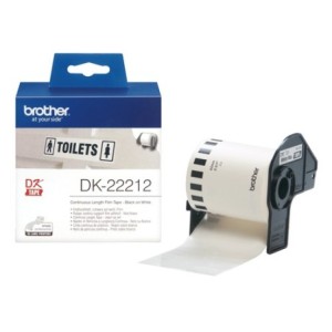 Brother Étiquette DK22212 DK-22212 Blanc