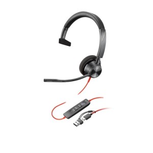 Poly Casque 8X216AA Blackwire 3310 MS Noir