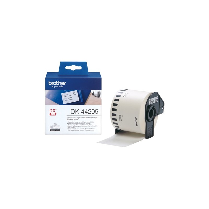 Brother Étiquette DK44205 DK-442051 Blanc