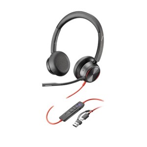 Poly Casque 8X225AA Blackwire 8225 MS Noir