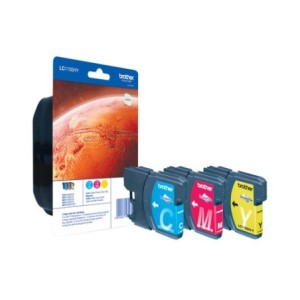 Brother Encre LC1100HYRBWBP LC-1100HYRBWBP XL Multipack C M Y