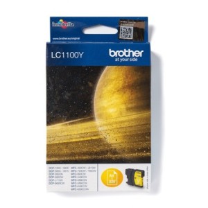 Brother Encre LC1100Y LC-1100Y Jaune