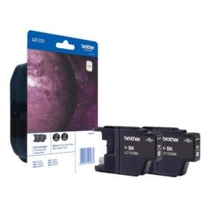 Brother Encre LC1220BKBP2 LC-1220BKBP2 Double pack Noir
