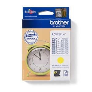 Brother Encre LC125XLY LC-125XLY Jaune