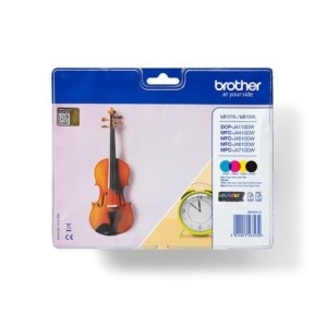 Brother Encre LC127XLVALBP LC-127XLVALBP Multipack BK C M Y