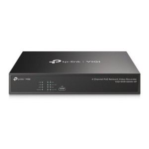 TP-LINK Enregistreur Vidéo VIGI NVR1004H-4P NVR1004H-4P Noir