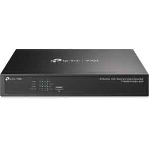 TP-LINK Enregistreur Vidéo VIGI NVR1008H-8MP NVR1008H-8MP Noir