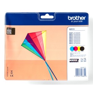 Brother Encre LC223VALBP LC-223VALBP XL Multipack BK C M Y