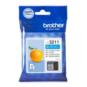 Brother Encre LC3211C LC-3211C Cyan
