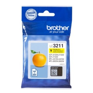 Brother Encre LC3211Y LC-3211Y Jaune