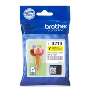 Brother Encre LC3213Y LC-3213Y XL Jaune