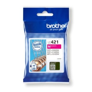 Brother Encre LC421M LC-421M Magenta