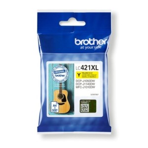 Brother Encre LC421XLY LC-421XLY XL Jaune