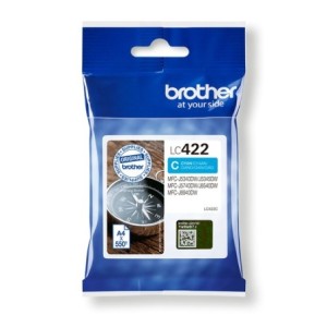 Brother Encre LC422C LC-422C Cyan