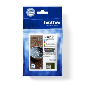 Brother Encre LC422VAL LC-422VAL Multipack BK C M Y
