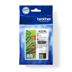 Brother Encre LC422XLVAL LC-422XLVAL XL Multipack BK C M Y